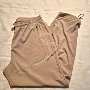 Mocoly women's size XL tan light weight pants, VGUC